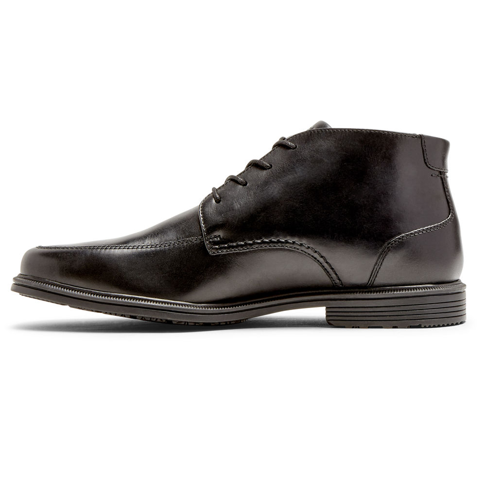 Rockport Støvler Herre Svart - Taylor Waterproof Chukka - OLWU03147